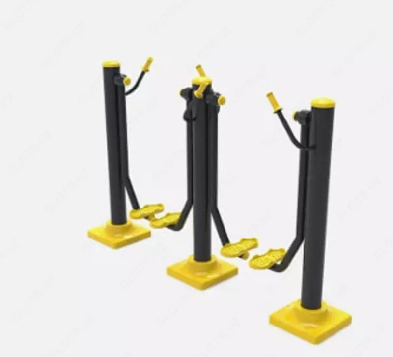 Ochiq po'lat fitnes uskunalari "METALIX" (assortiment) - Metalix