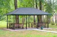 по запросу "METALIX" dam olish uchun dekorativ metall gazebos (assortiment)