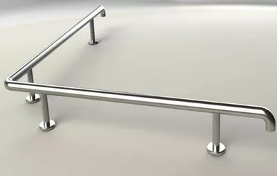 Парковочно-дорожные металлические ограждения "METALIX" MX-S2504