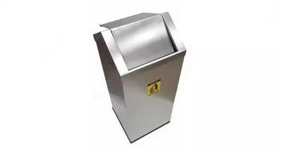 Мусорная урна (уличная) "METALIX" MX-S2506 с поворотом крышки на 360°