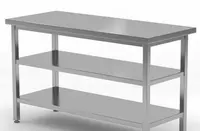 Промышленный кухонный стол-стеллаж "METALIX" MX-S2602