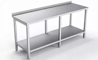 Промышленный кухонный стол-стеллаж "METALIX" MX-S2605