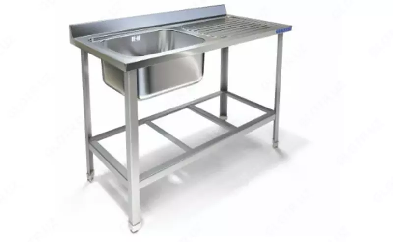 Sanoat oshxona stoli - lavabo "METALIX" MX-S2609