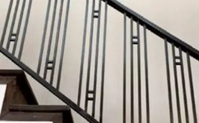 Лестничные перила (Категория 1) "METALIX" СТИЛЬ 1В