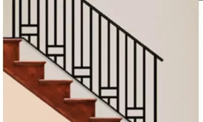 Лестничные перила (Категория 3) "METALIX" СТИЛЬ 3A