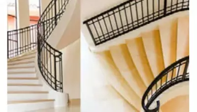 Геометрические панели с заполнением перил - квадратная труба 1