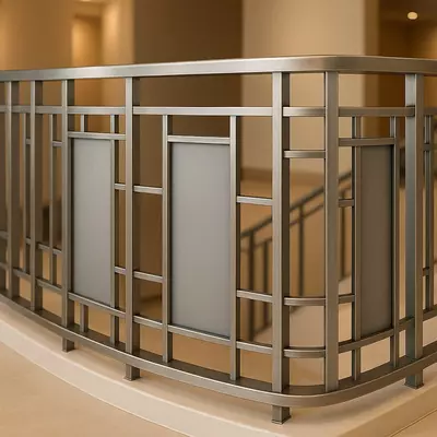 Лестничные перила (Категория 4) "METALIX" СТИЛЬ 4A