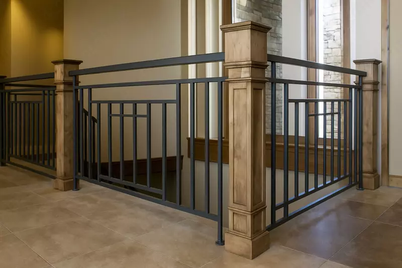 Лестничные перила (Категория 4) "METALIX" СТИЛЬ 4Б