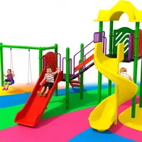 Ochiq bolalar maydonchasi METALIX DIP 03  yosh. mushuk. 4+  S=59 m2  vazni 498 kg