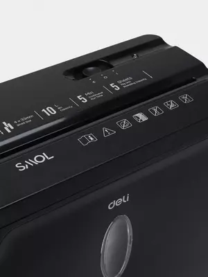 Уничтожитель бумаг Deli ET015 Только в розницу