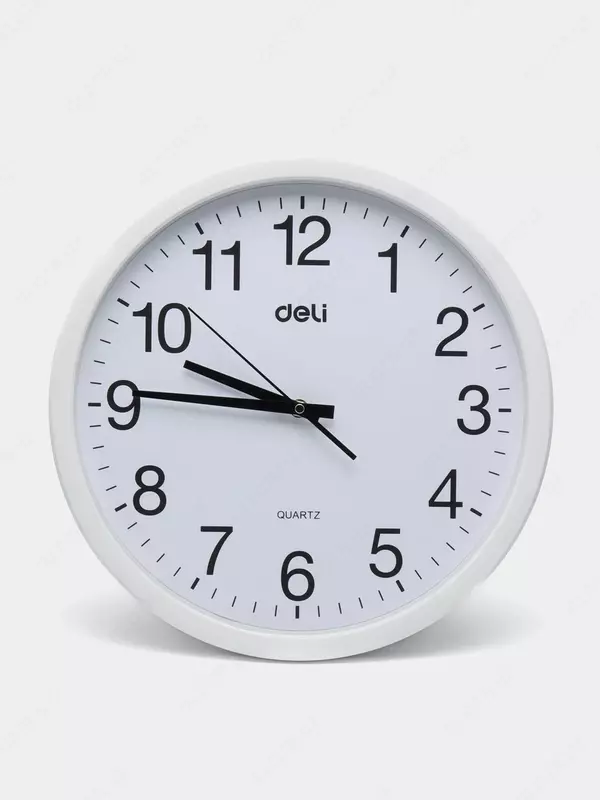 Dumaloq devor soati (oq) diametri 36