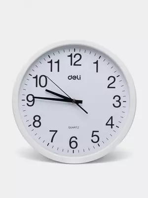 Dumaloq devor soati (oq) diametri 36