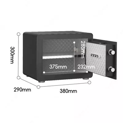 Сейф 4111 (380*300*290mm) - 3 000 000 сум / шт