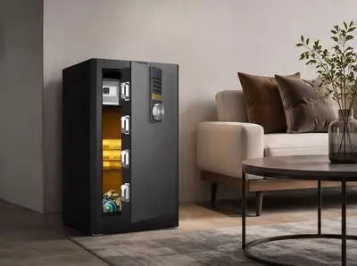4044ES elektron seyfi 710×430×380 mm / 42 5 kg