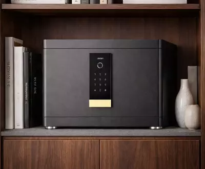  4111 elektron seyfi 380×300×290 mm Cartivo MChJ