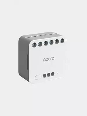 Реле двухканальное с сухим контактом Aqara T2