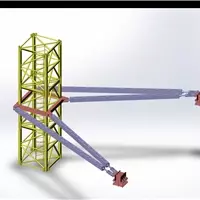 Крепления башенного крана