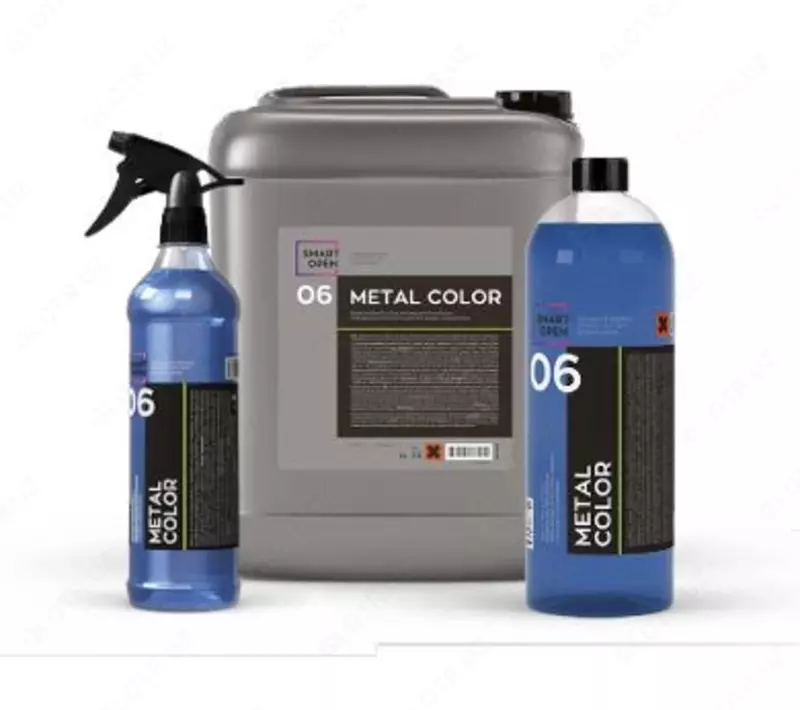 Smart open. METAL COLOR - нейтральный очиститель дисков и кузова с индикатором