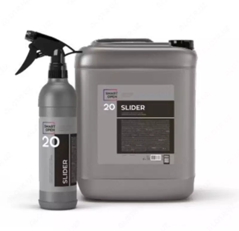 Smart open. SLIDER – Очиститель-лубрикант по уходу за лакокрасочным покрытием автомобиля