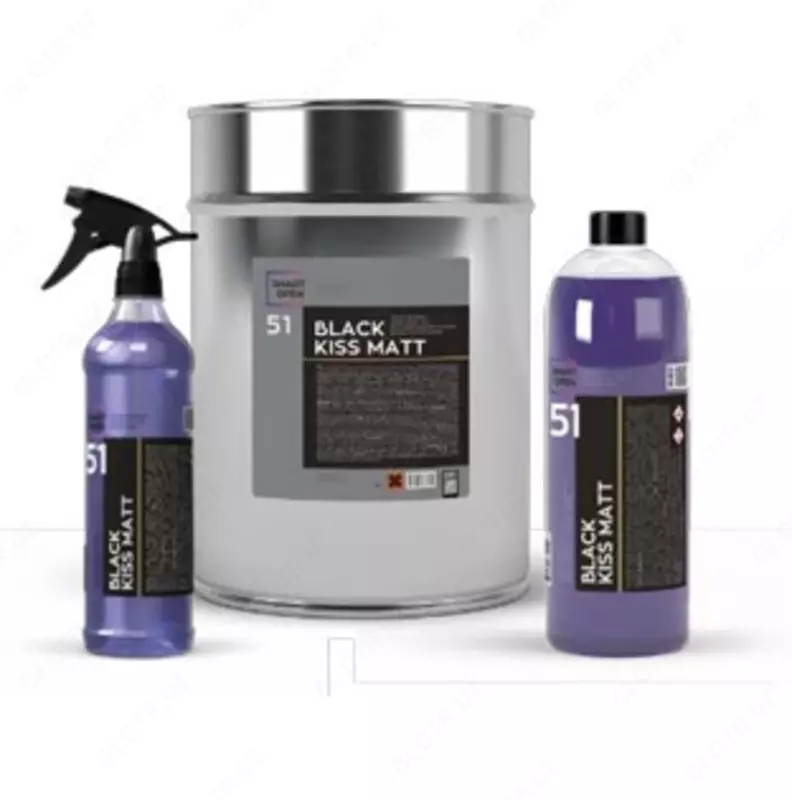 Smart open. BLACK KISS MATT — Быстродействующий матовый чернитель для шин