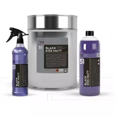 Smart open. BLACK KISS MATT — Быстродействующий матовый чернитель для шин
