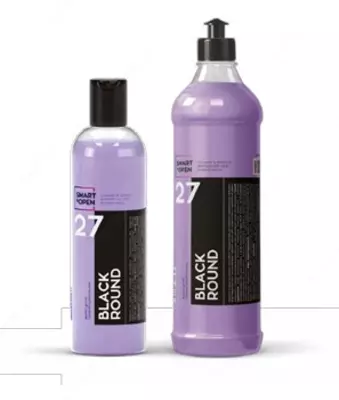 Smart open. BLACK ROUND - Гелевый чернитель шин