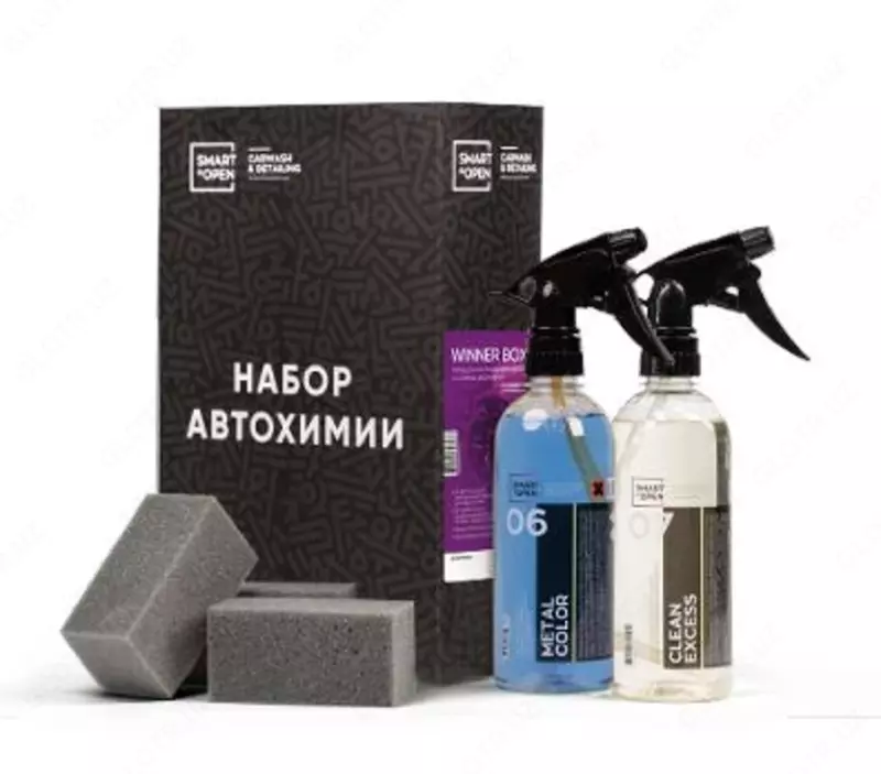 Smart open. WINNER BOX Набор для очистки кузова и дисков от сложных загрязнений