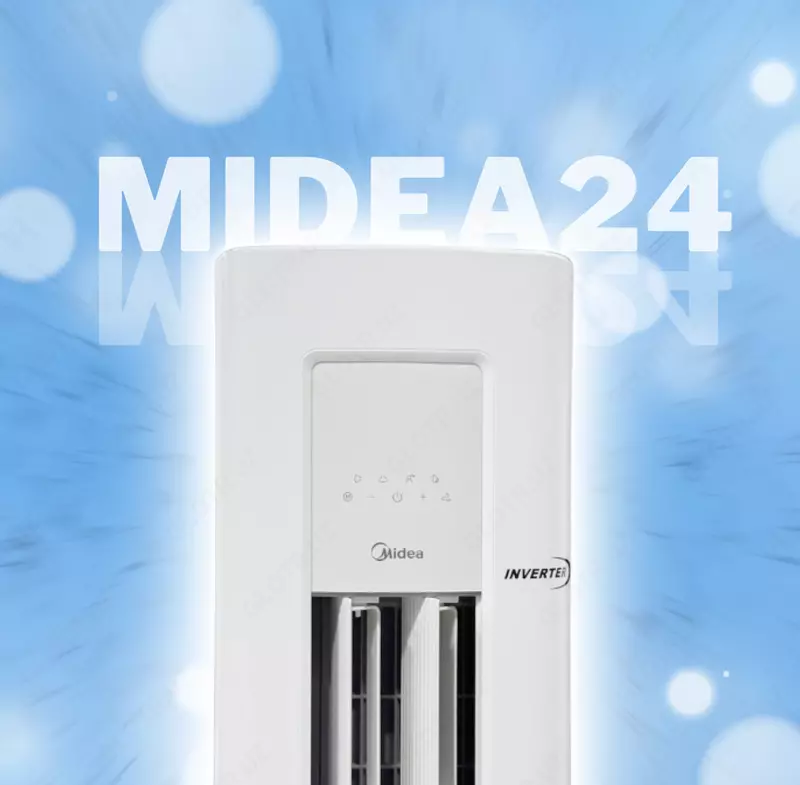 Колонный кондиционер Midea 24  Официальный Дилер + доставка.