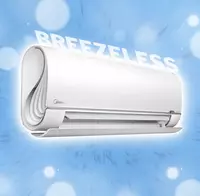 Кондиционер Midea Breezless 12  Inverter. Официальный дилер + Доставка!