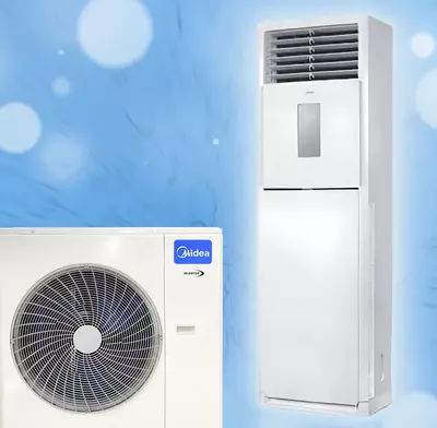  Midea Fstinv-48 1Ph  kolonali konditsioner  Inverter. Rasmiy diler + dostavka. - 