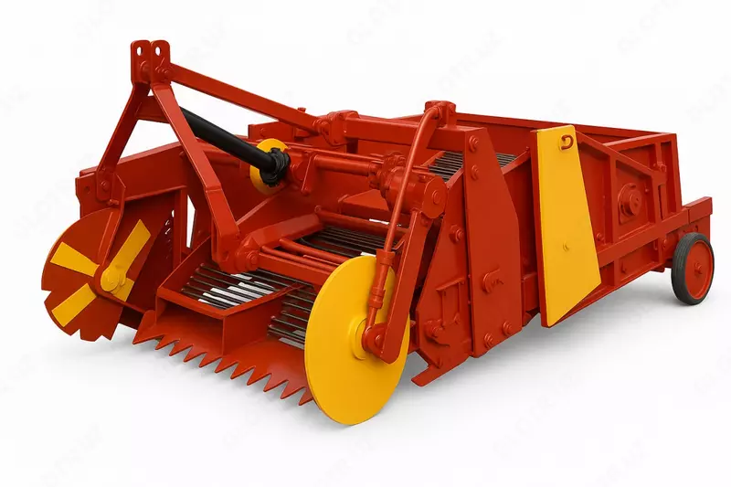 Сельскохозяйственная двухрядная картофелекопалка
