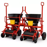 Tomchilatib sug'orish va plyonkali urug'lik va makkajo'xori ekish uchun universal 4 qatorli seyalka - bir o'tishda murakkab qishloq xo'jaligi texnologiyasi (Xitoy)