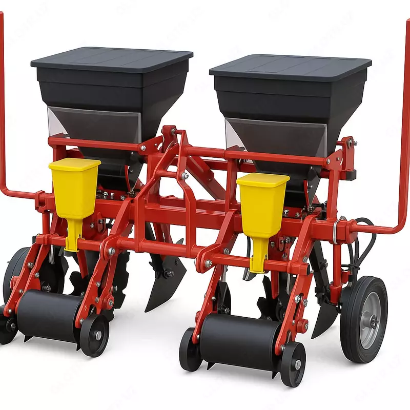 Tomchilatib sug'orish va plyonkali urug'lik va makkajo'xori ekish uchun universal 4 qatorli seyalka - bir o'tishda murakkab qishloq xo'jaligi texnologiyasi (Xitoy) - 72 000 000 so'm