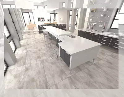 Матовая Плитка 60×120 Model: 0814