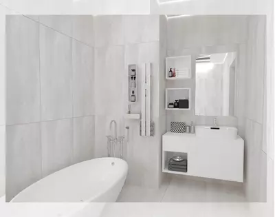 Матовая Плитка 60×120 Model: 0851