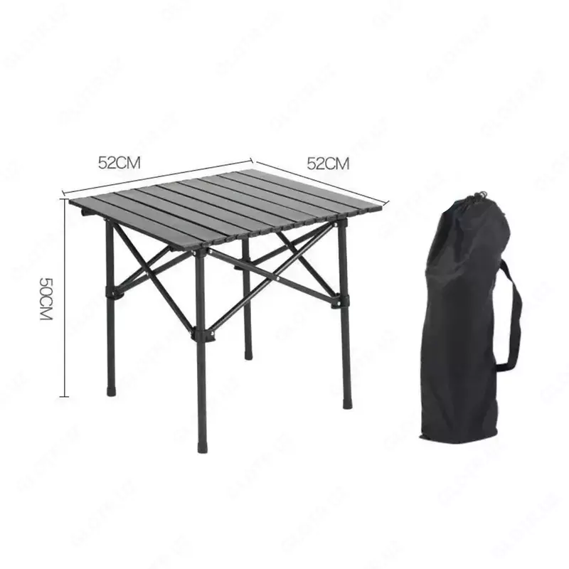 Stol yigiladigan dacha / sayohat uchun 52х52х50sm