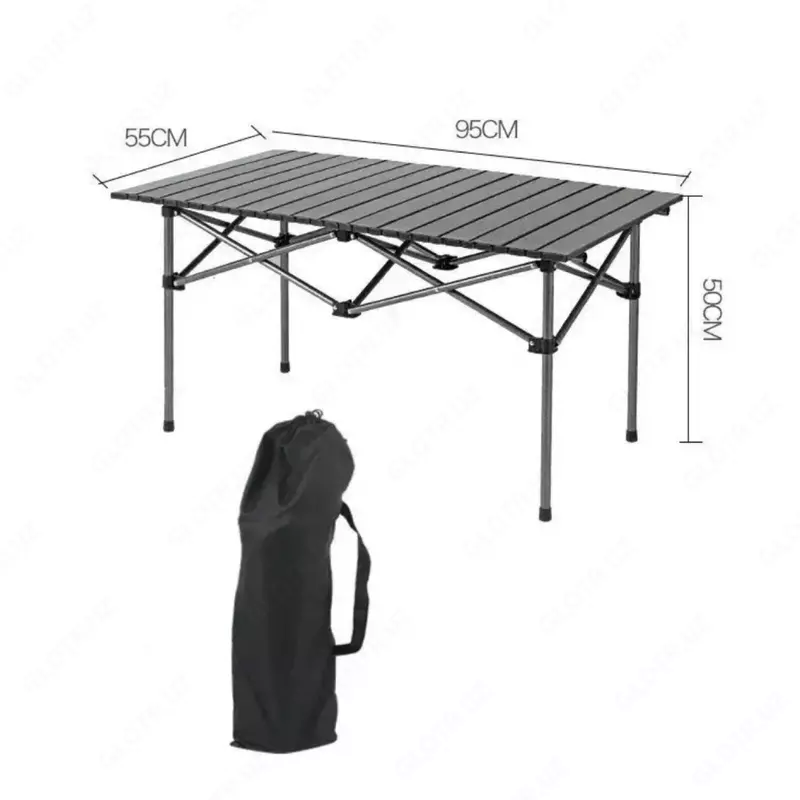 Стол складной для дачи / походов 95х55х50см