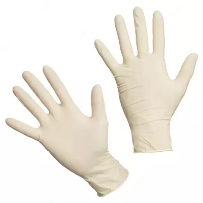 Цена по запросу Перчатки смотровые латексные нестерильные (размеры ХS/S/M/L/ХL)