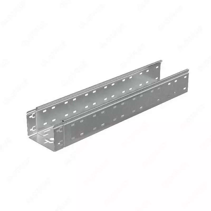 Teshikli kabel laganda 150x100x3000 mm  metall qalinligi 1 5 mm
