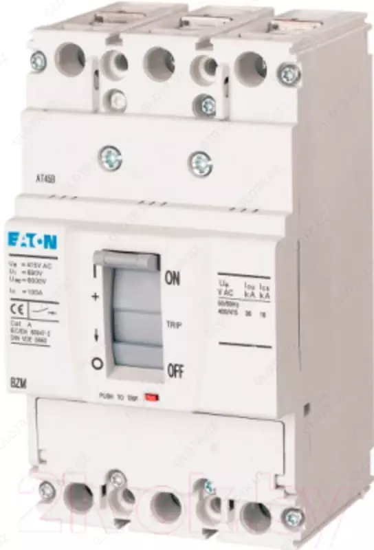  Автоматический силовой выключатель EATON BZMB2-A160  160А  3P  25кА - 