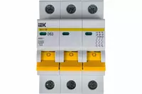   Автоматический выключатель IEK ВА 47-29  3Р  63А  4 5кА