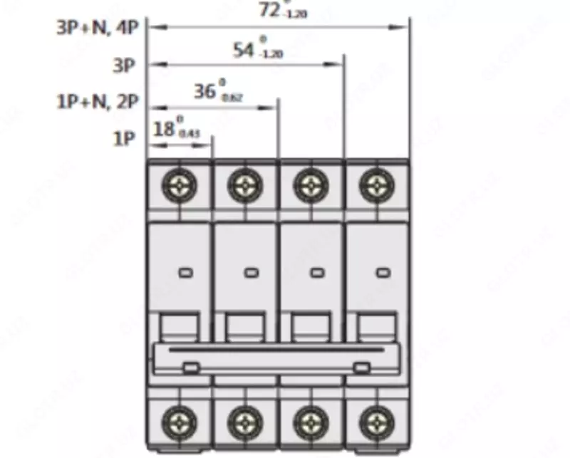  NEXT NXB-63 6kA 1P C 5A avtomatik o‘chirgich - 