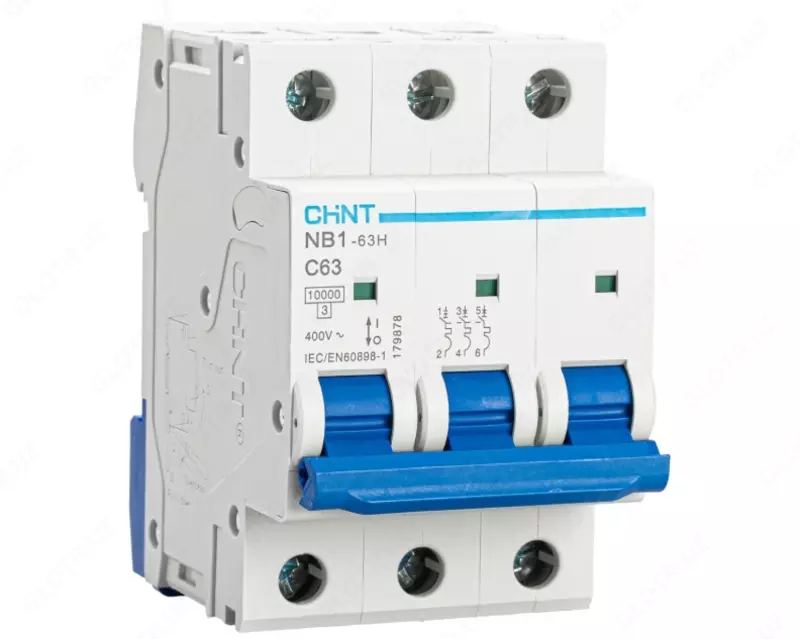 NEXT NB1-63H 10kA 3P C2 avtomatik o‘chirgich