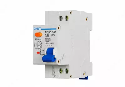 DZ267LE-32 1P+N C10 30mA differensial avtomatik o‘chirgich