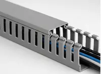 Перфорированный кабель канал 25х25 W*H (Nura electric)