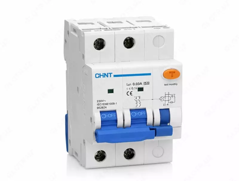NB1L-40 2P C16 30mA AC 6kA differensial avtomat