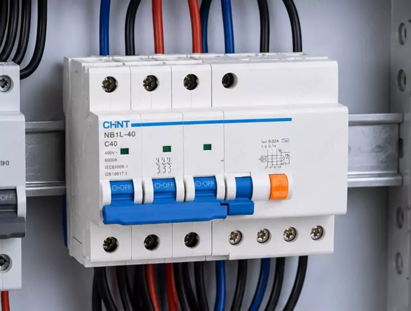 NB1L-40 3P C16 30mA A 6kA differensial avtomatik o‘chirgich