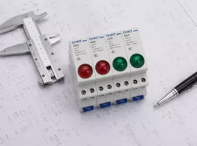   ND9-1/G AC/DC 230V LED yashil signal indikatori