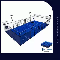 Панорамный корт для игры в падель