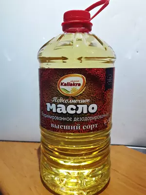 Цена по запросу Подсолнечное масло КАЛИАКРА